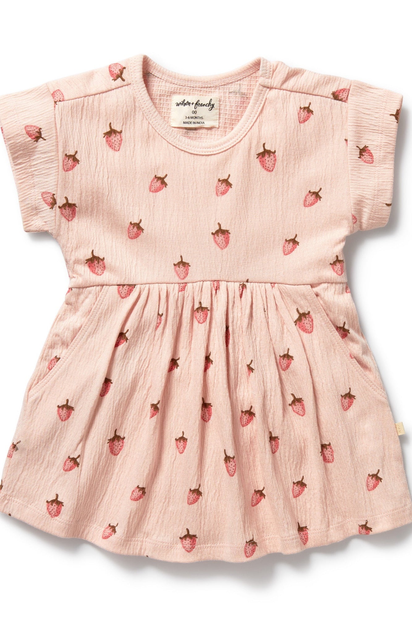 Wilson and Frenchy Strawberry Kisses Organic Dress