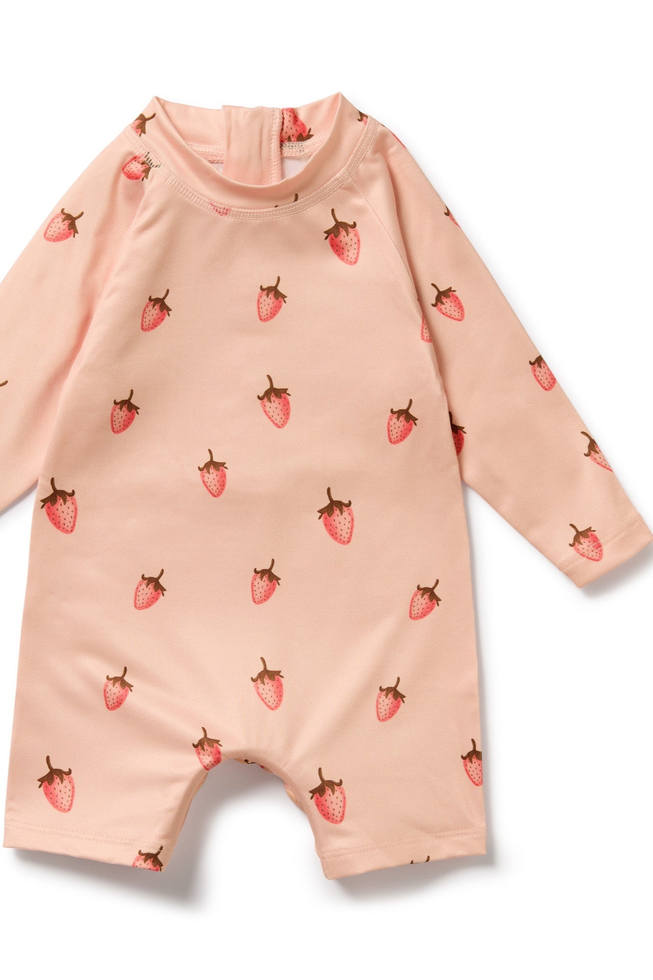 Wilson and Frenchy Strawberry Kisses One Piece Boyleg Swimsuit