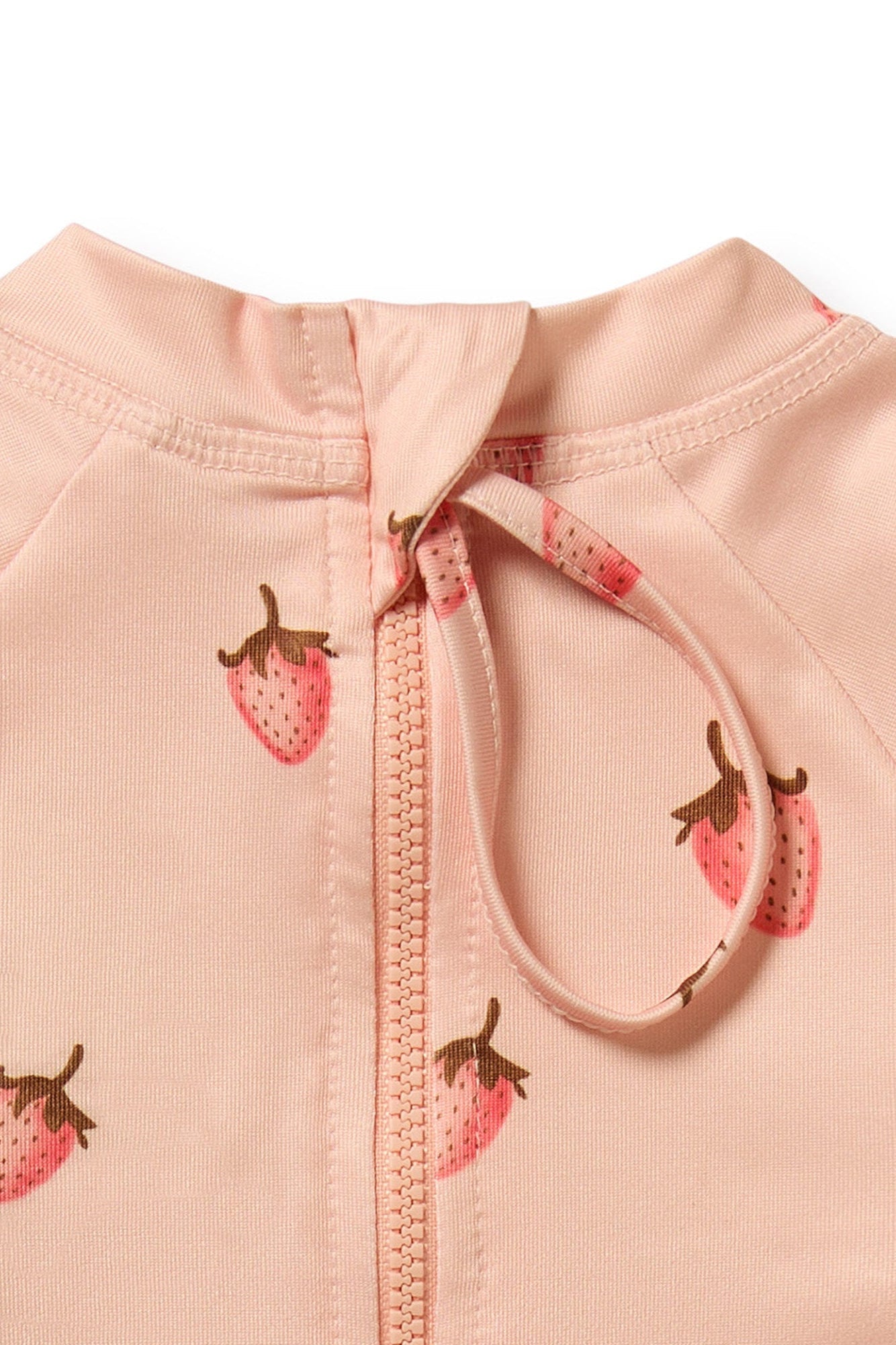Wilson and Frenchy Strawberry Kisses One Piece Boyleg Swimsuit