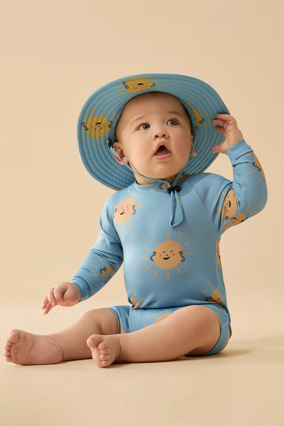 Wilson and Frenchy Sunny Days One Piece Boyleg Swimsuit