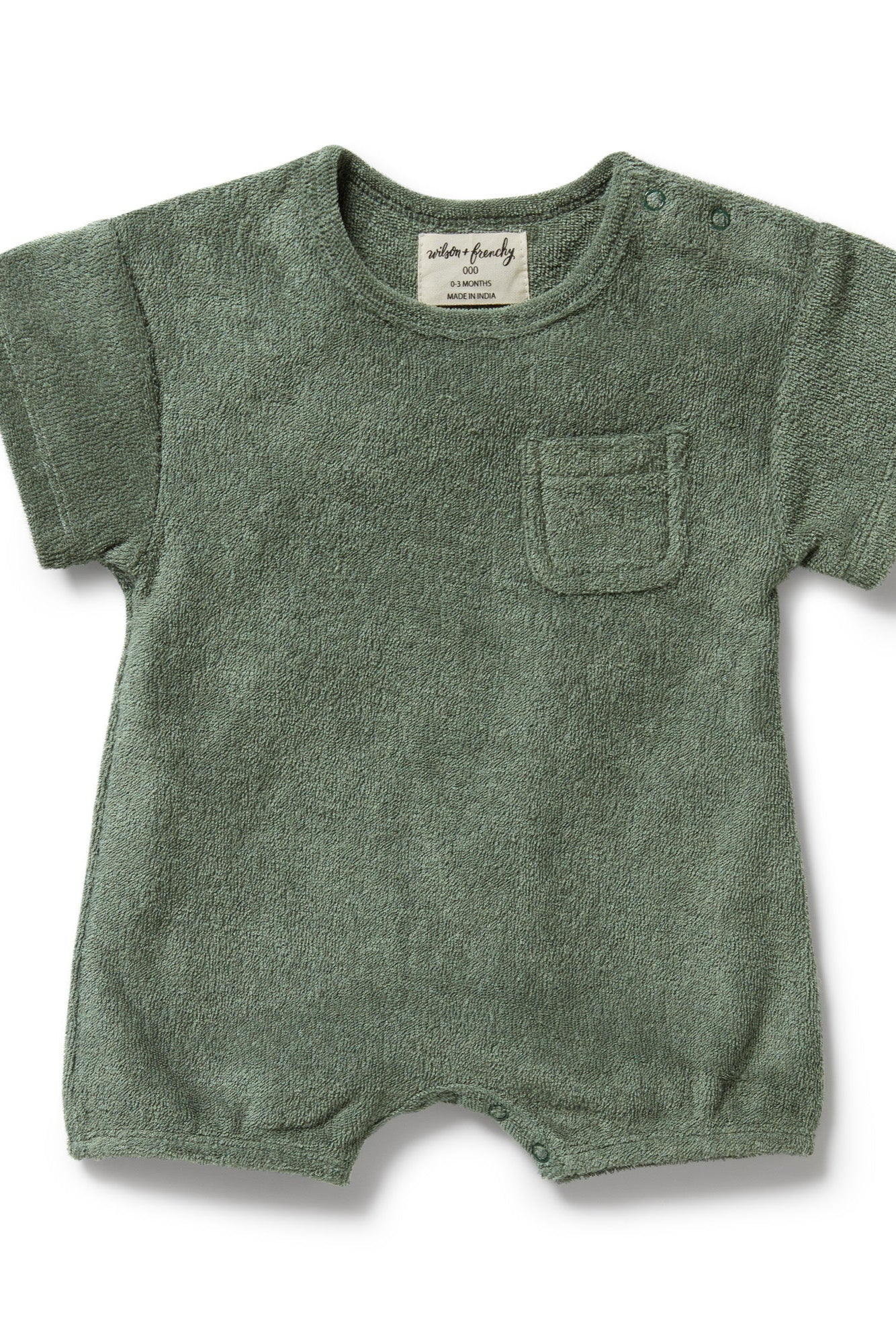 Wilson and Frenchy Moss Organic Terry Growsuit
