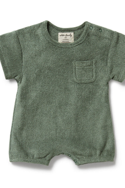 Wilson and Frenchy Moss Organic Terry Growsuit