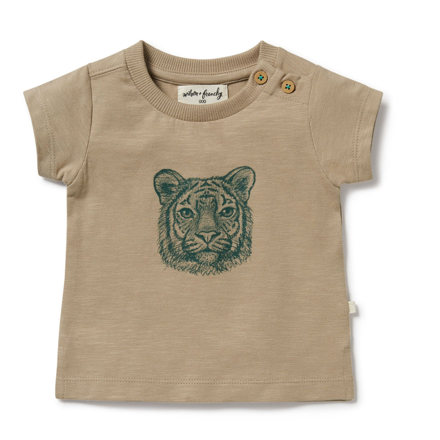Wilson and Frenchy Leo Lion Organic T ee