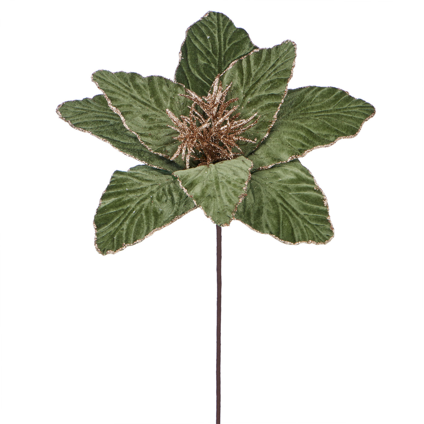 Poinsettia Pick Velvet