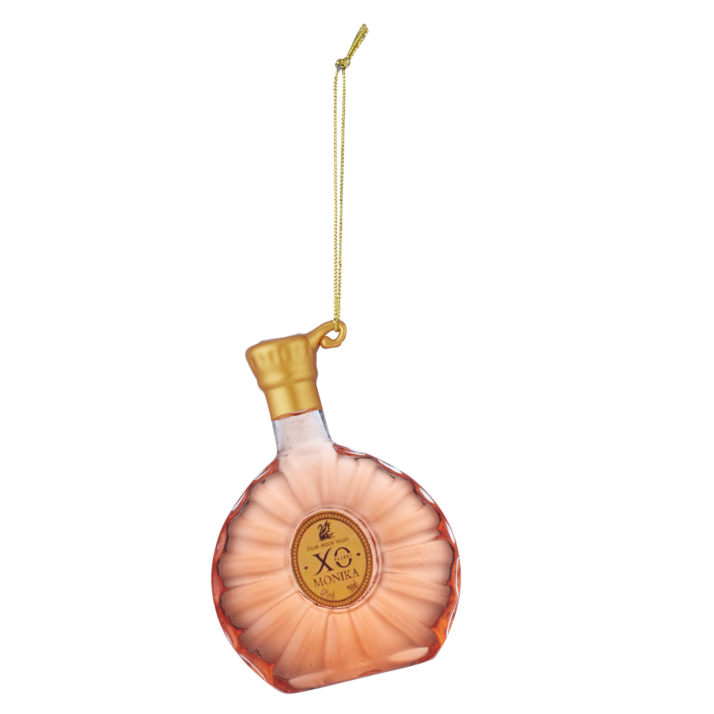 XO Cognac Omament Glass 6x9cm Clear