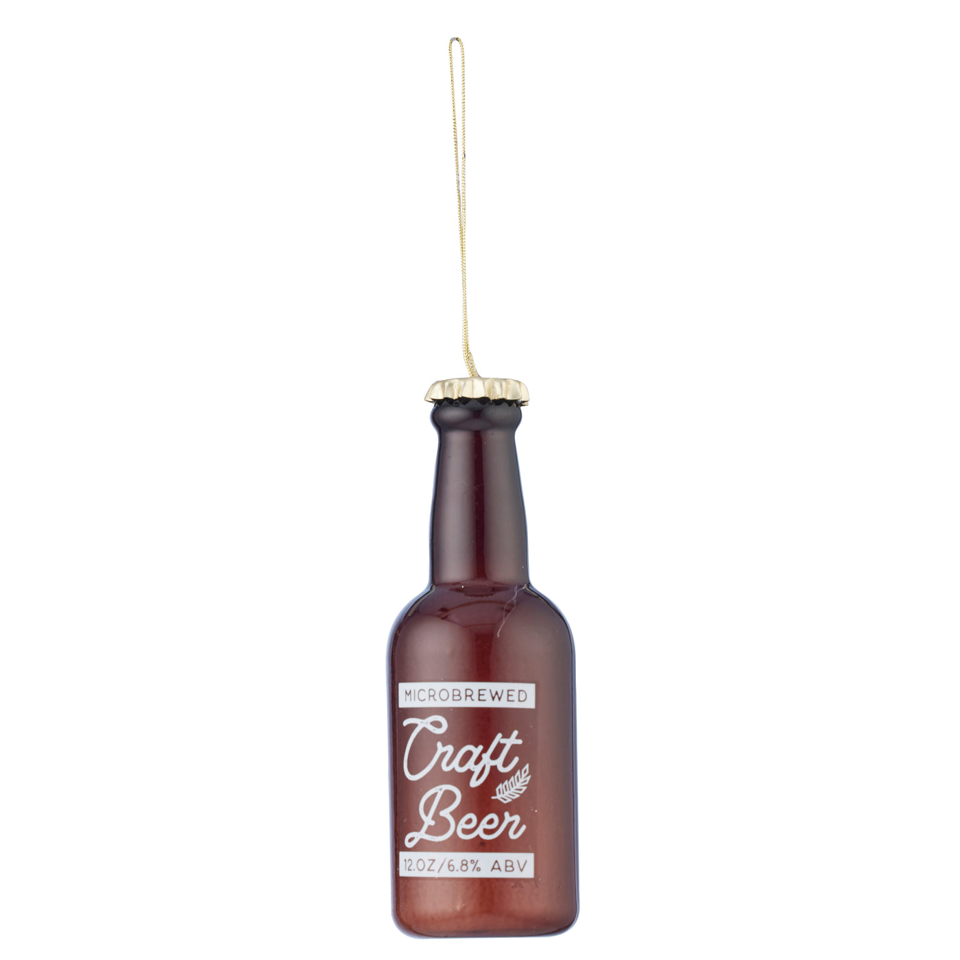 Craft Beer Ornament Glass