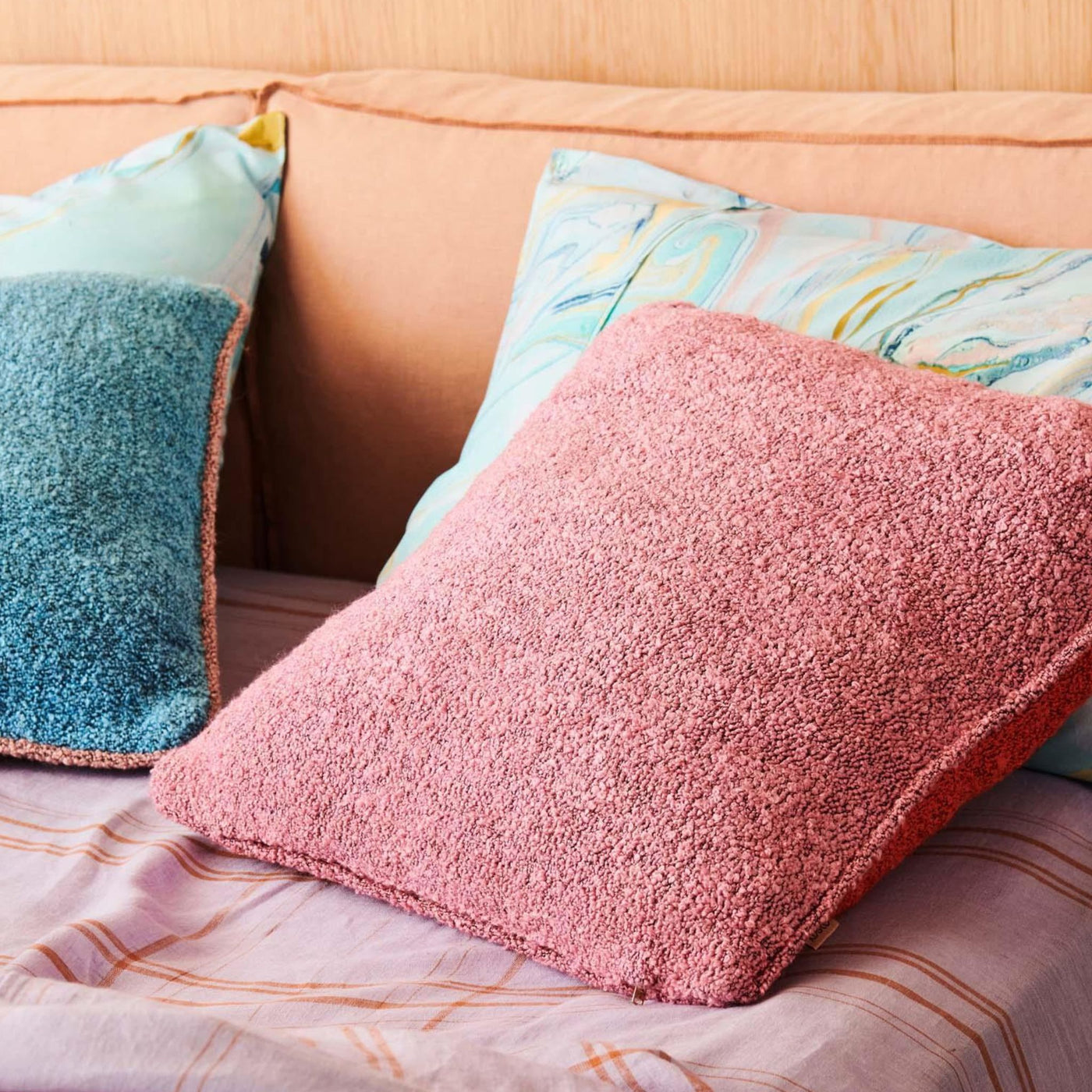 Kip and Co Adore Square Boucle Cushion