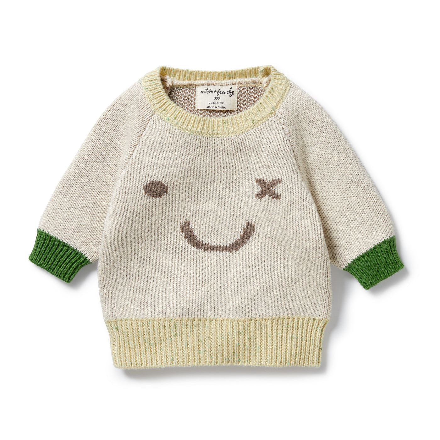 Wilson and Frenchy Almond Knitted Jacquard Jumper