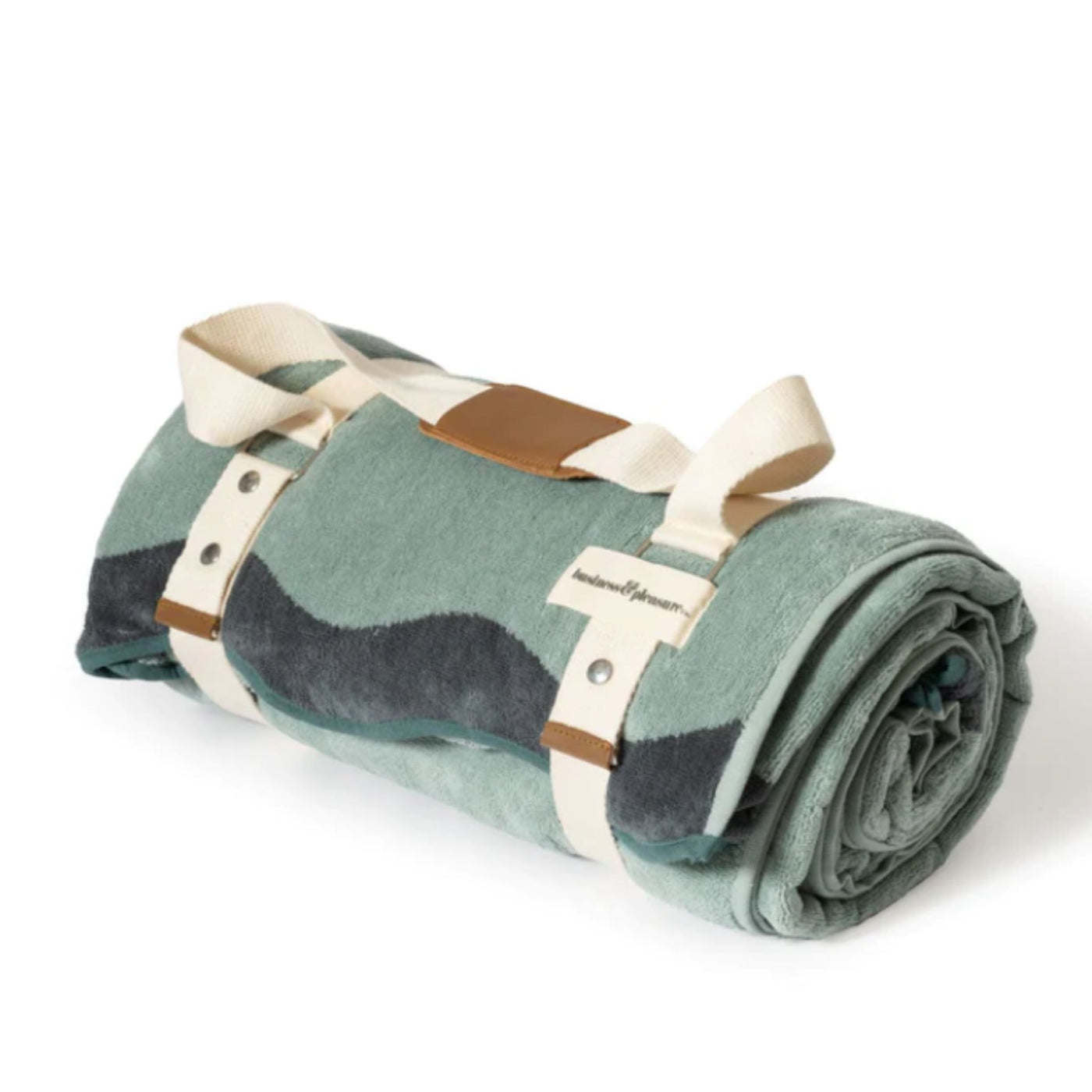 Business and Pleasure Beach Blanket Riviera Green
