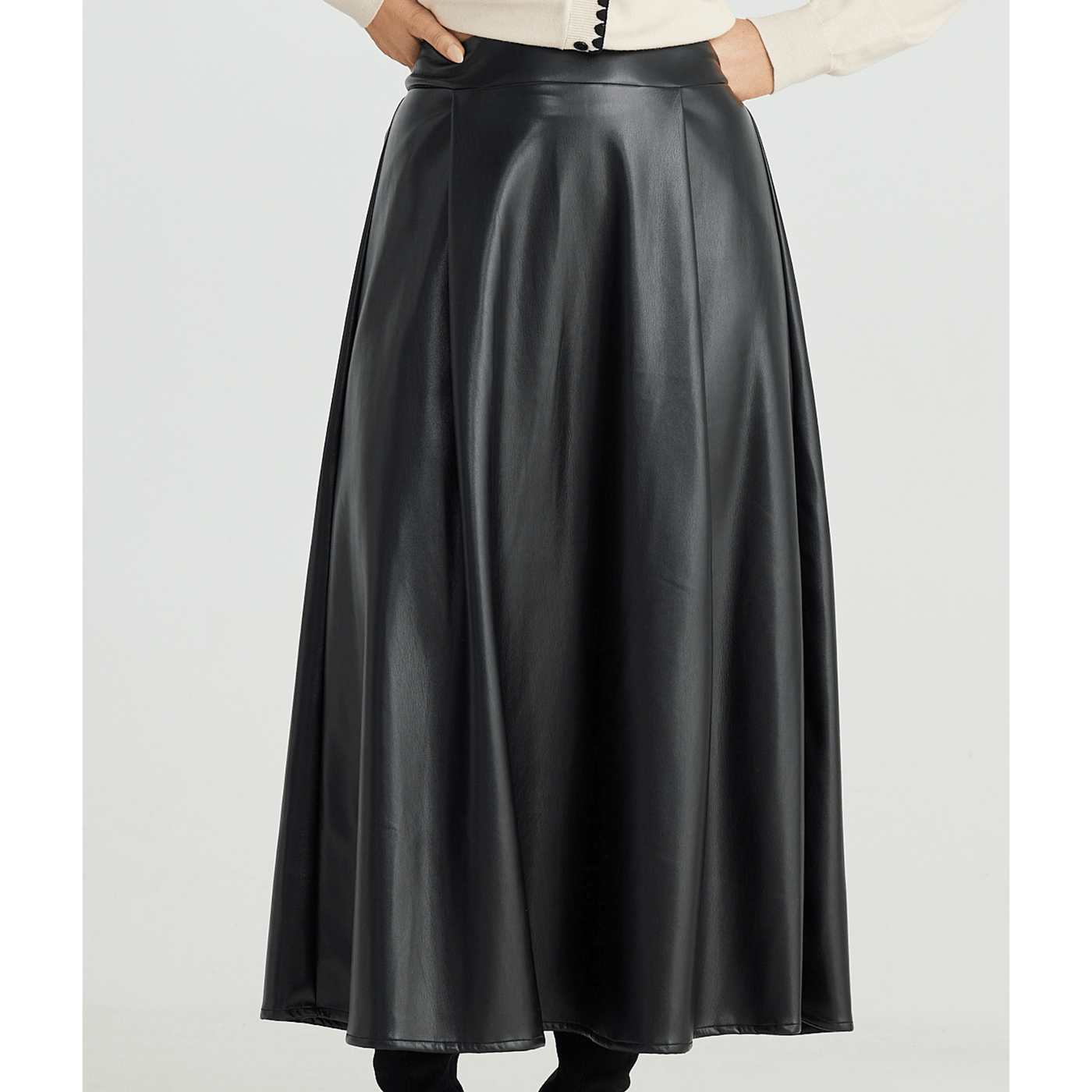Brave and True Concrete Jungle Skirt Black