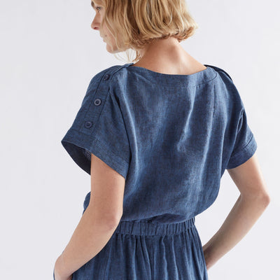 Elk The Label Sav Top in Denim