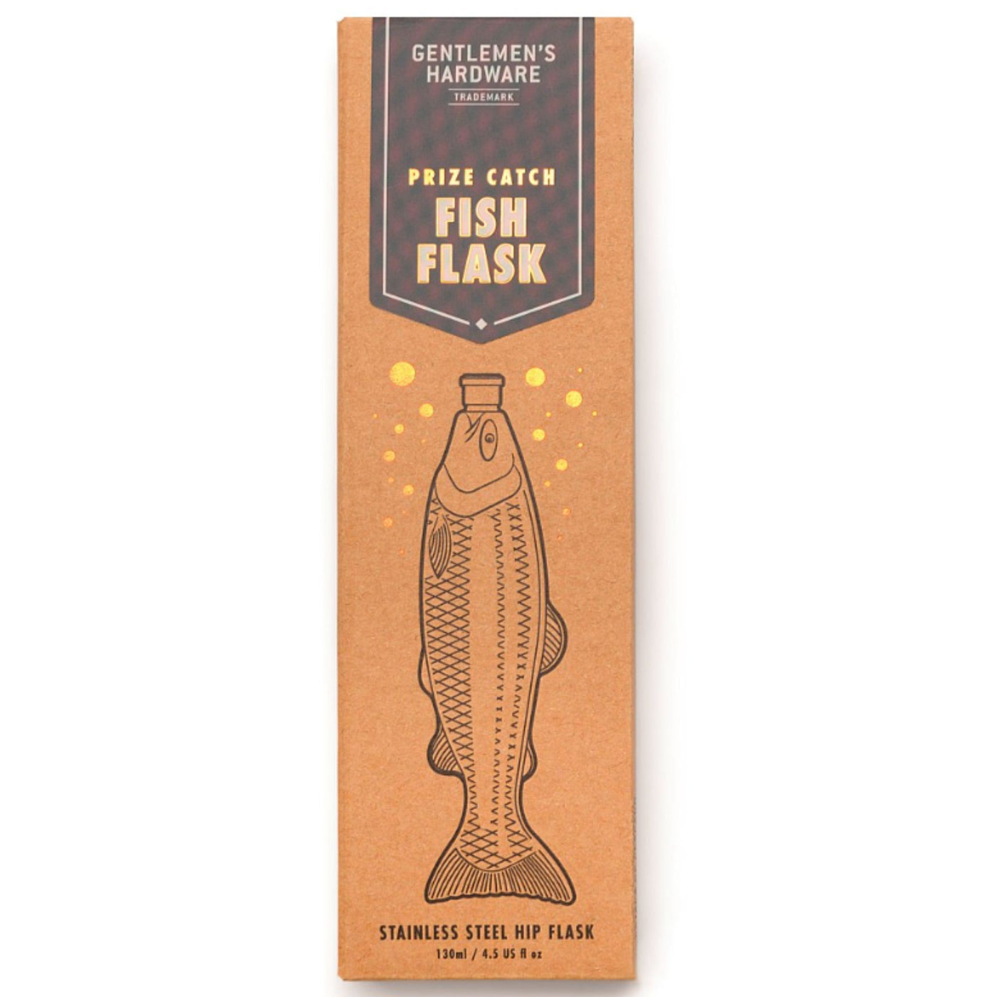 Gentleman's Hardware Fish Hip Flask