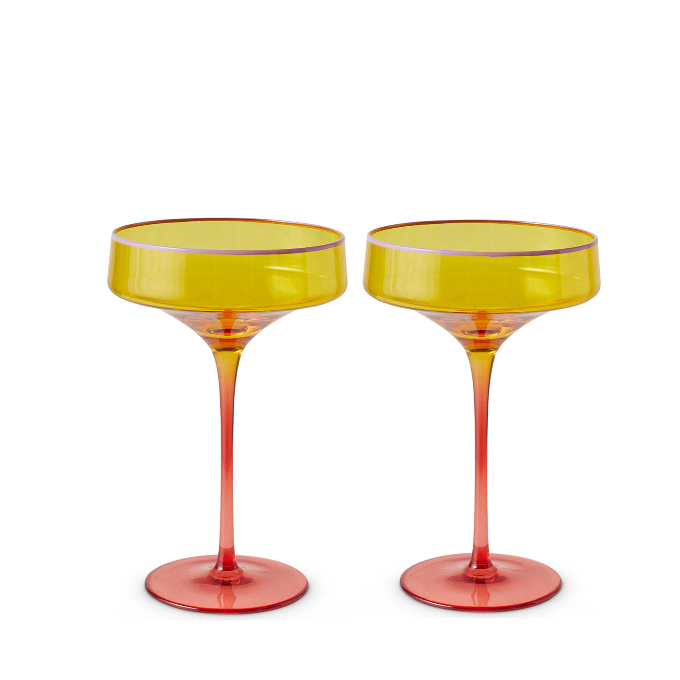 Kip and Co Tropical Punch Margarita Glass Set