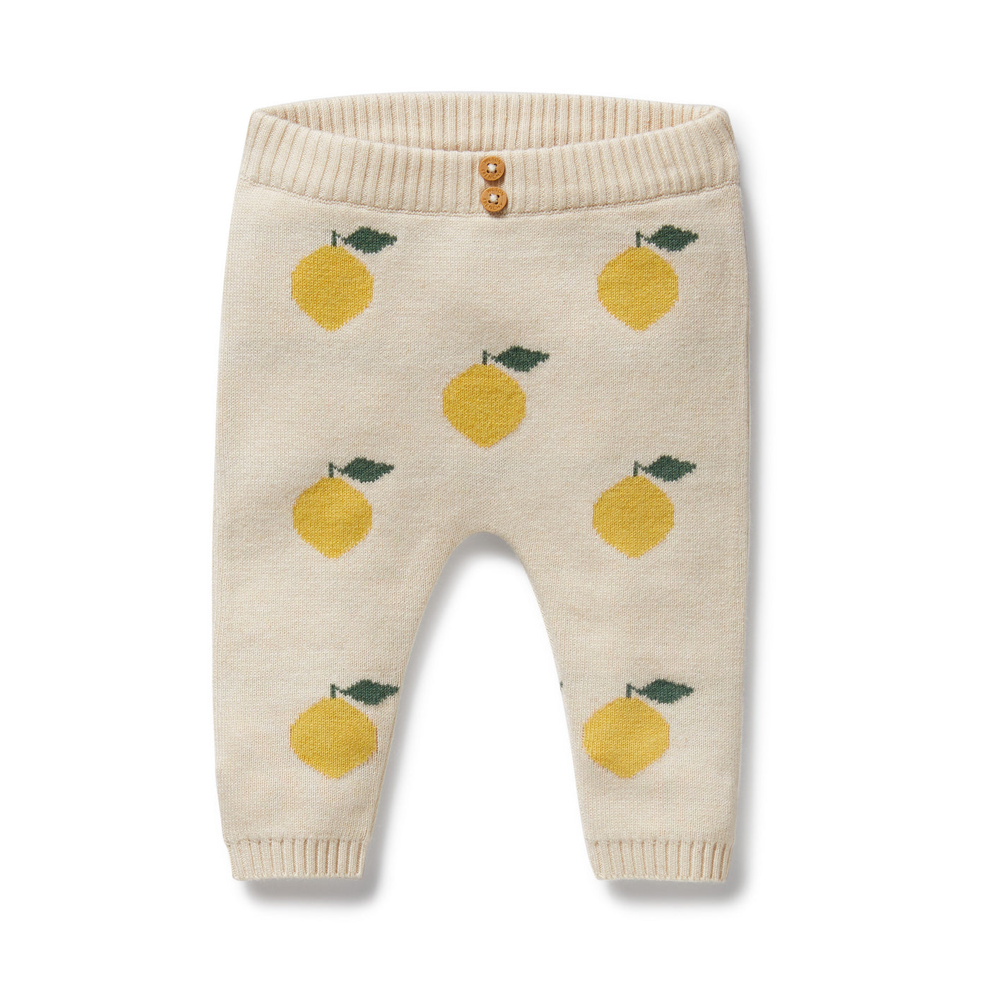 Wilson and Frenchy Lemony Organic Knitted Jacquard Legging
