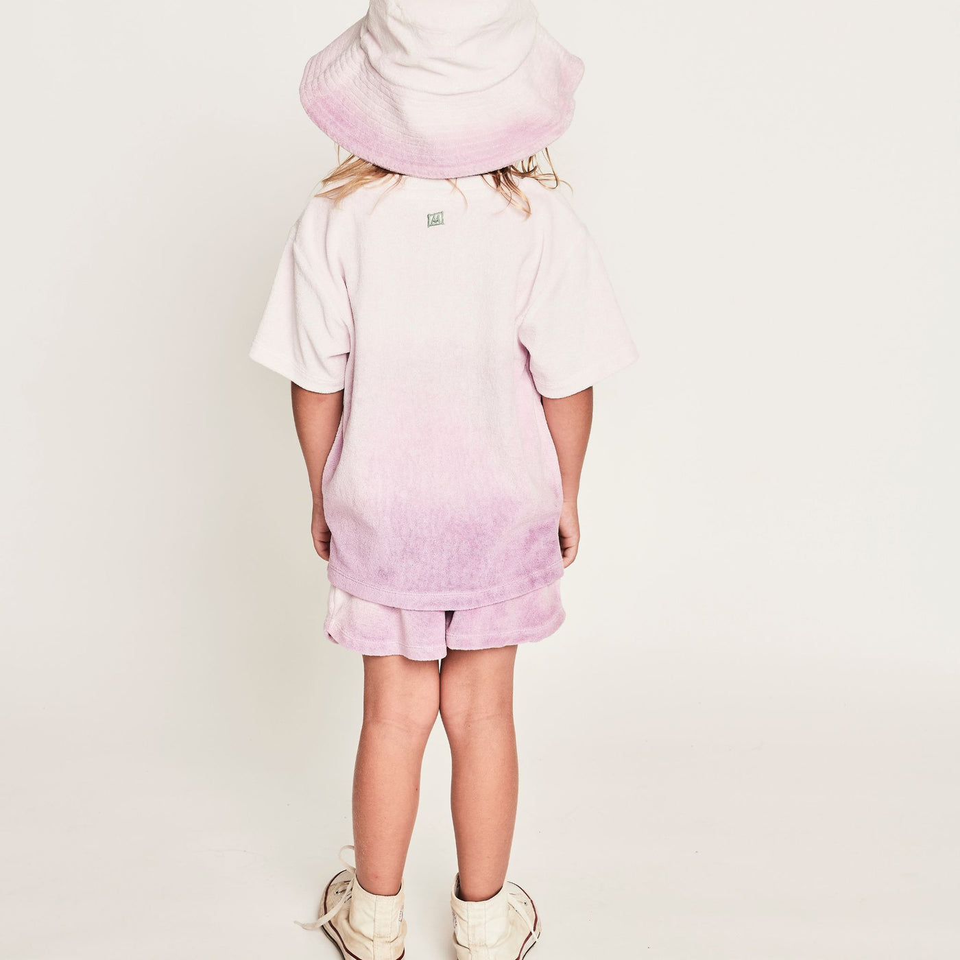 Missie Munster Blossom Tee in Lilac Dip Dye