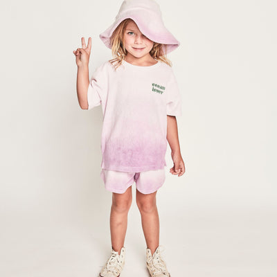 Missie Munster Violet Short in Lilac Dip Dye