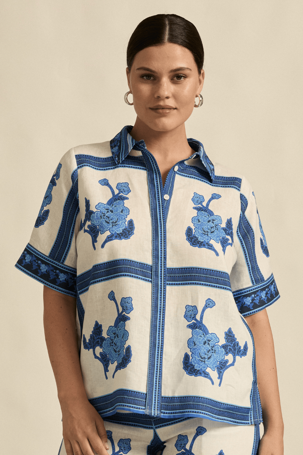 Zoe Kratzmann Pixel Top Azure Collage