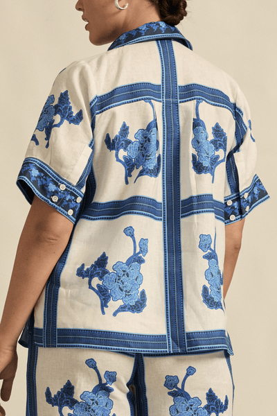 Zoe Kratzmann Pixel Top Azure Collage