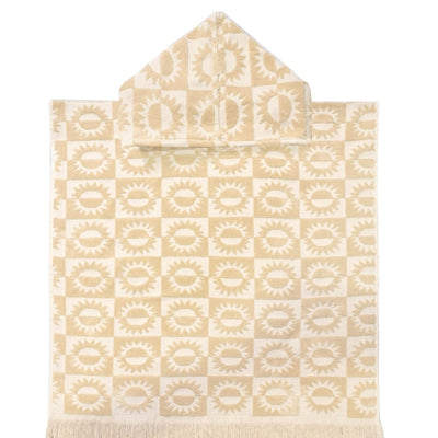 Sola Kids Poncho In Peach