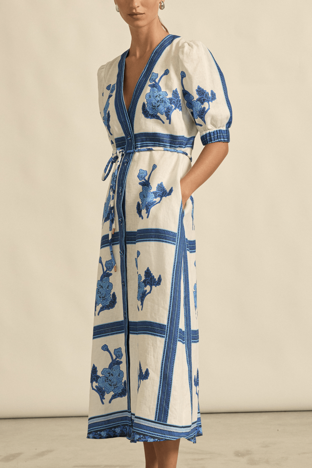 Zoe Kratzmann Portrait Dress Azure Collage