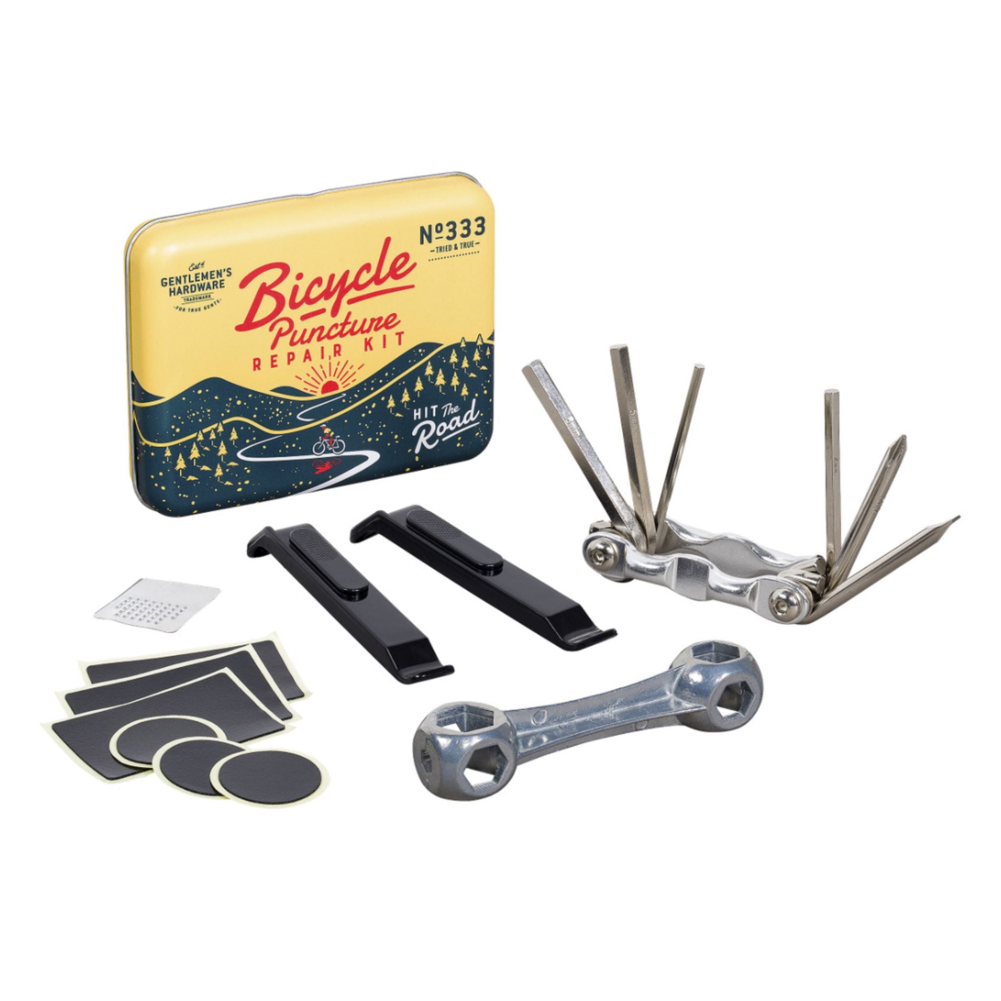 Gentleman's Hardware Bicycle Puncture Repair Kit – The Corner Booth
