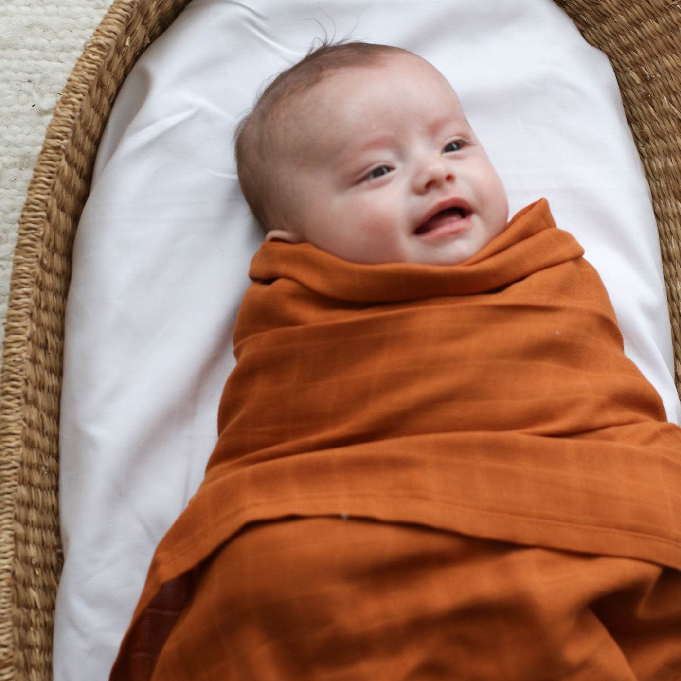 Burrow and Be Organic Muslin Baby Wrap