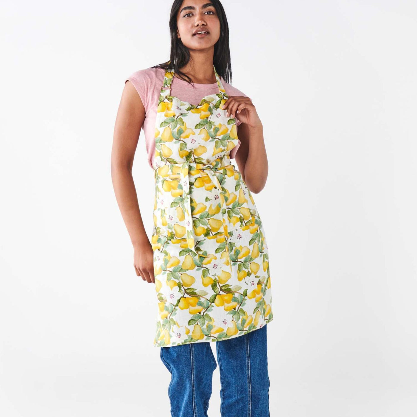 Kip and Co Linen Apron Summer Lily