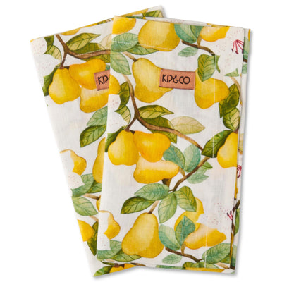 Kip and Co Linen Napkins Summer Lily