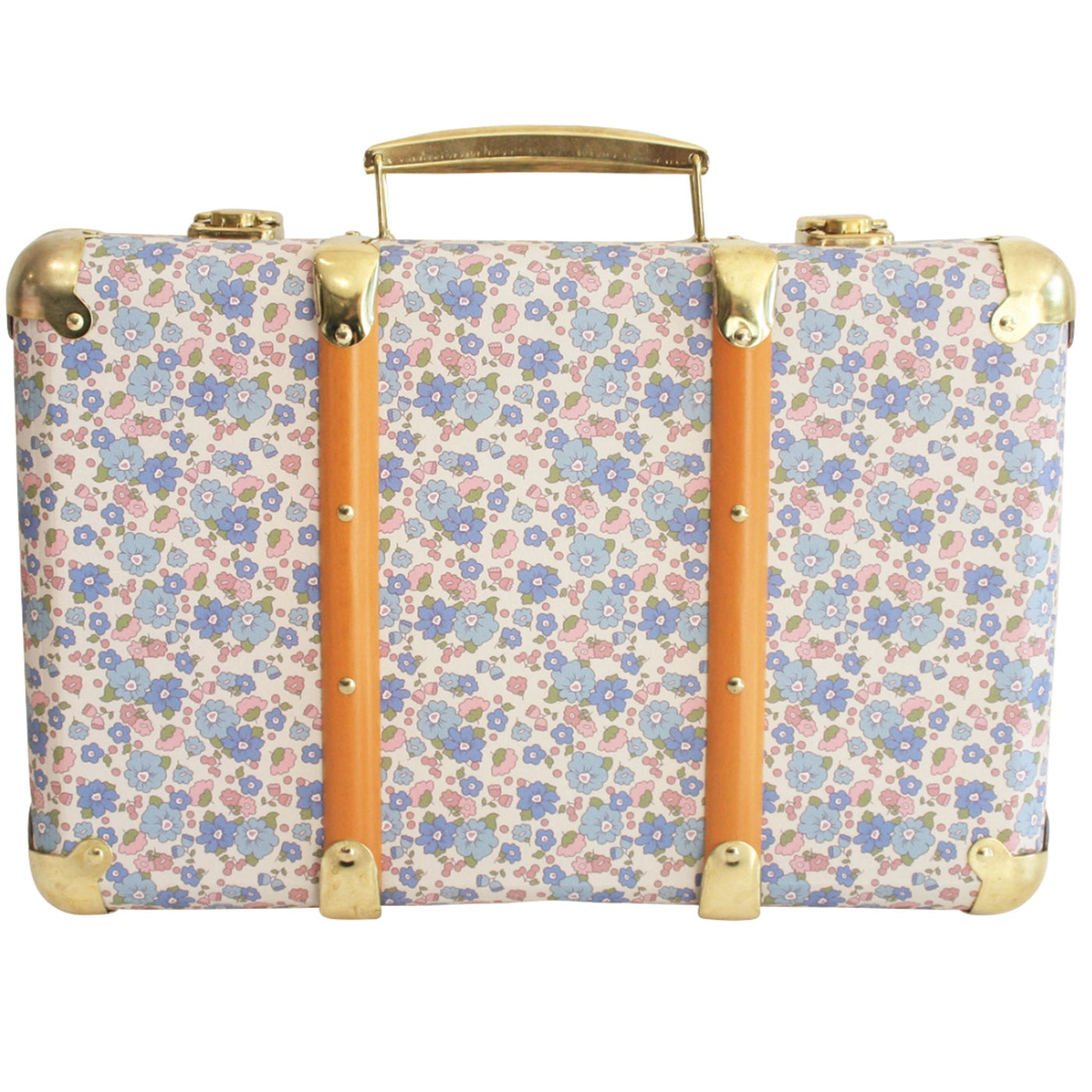 Alimrose Vintage Style Carry Case in Liberty Blue