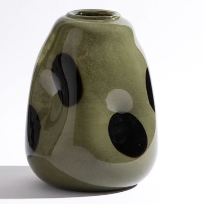 Ben David Spots Vase In Olive Large