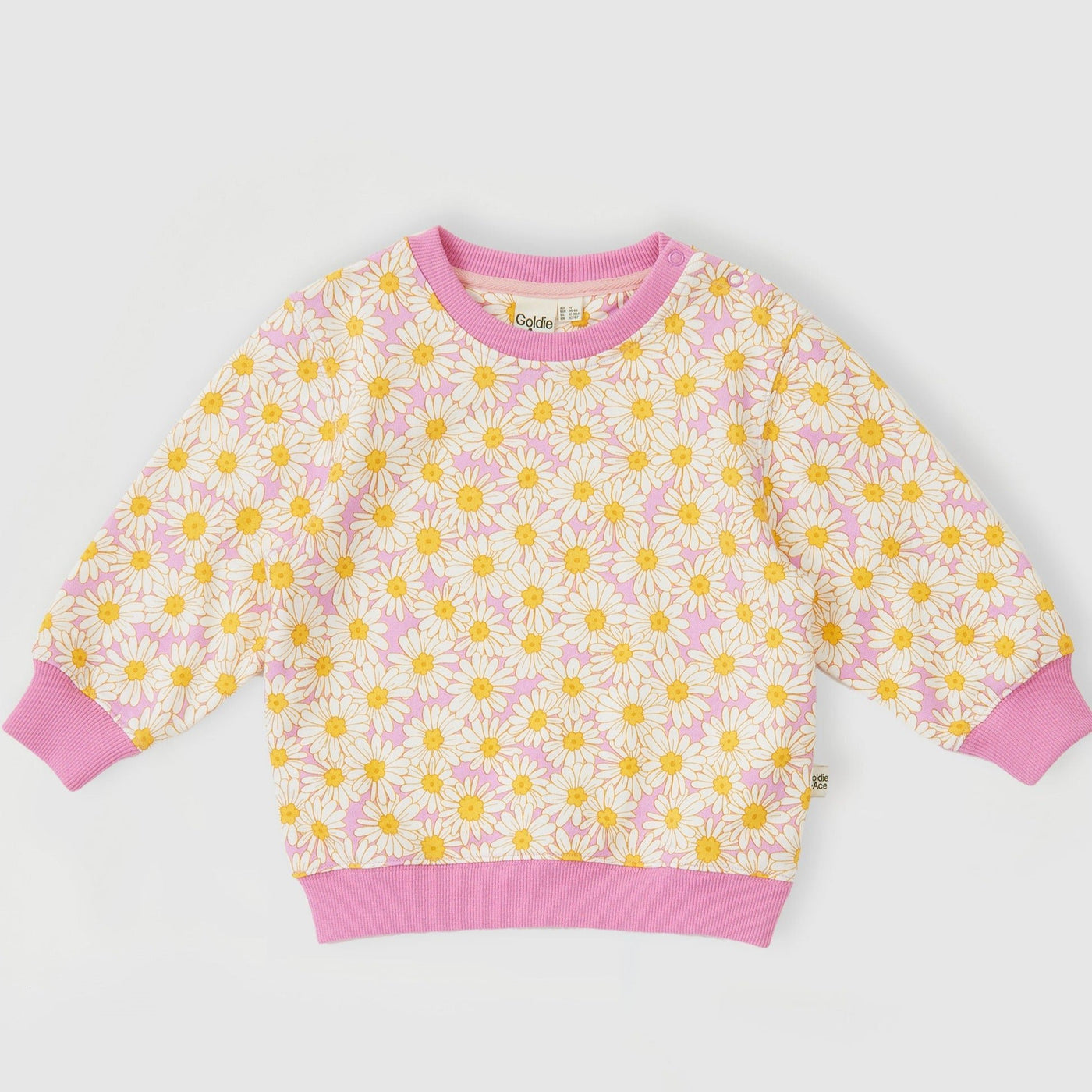 Goldie + Ace Daisy Meadow Relaxed Terry Sweater