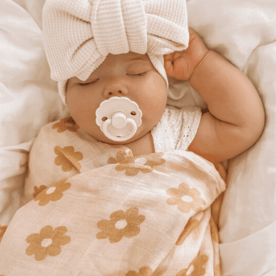 Daisy Chain Organic Muslin Wrap Swaddle