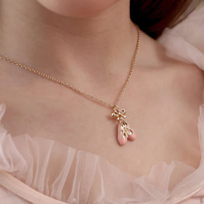 Lauren Hinkley Ballet Slippers Necklace