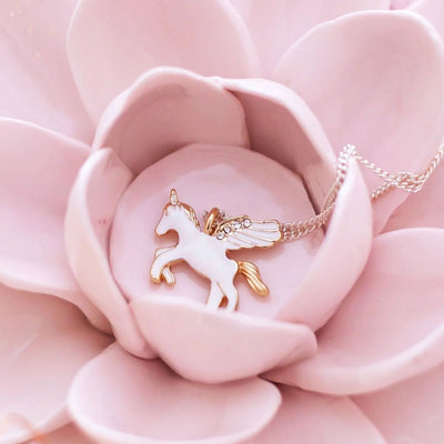 Lauren Hinkley Gold Unicorn Necklace