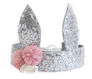Sequin Bunny Crown - The Corner Booth