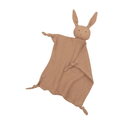 Muslin Bunny Baby Comforter - The Corner Booth