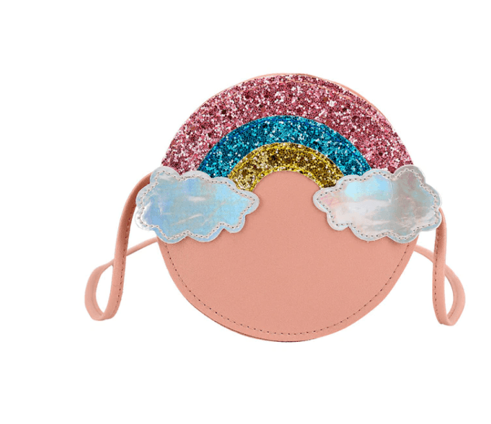 Girls Rainbow  and Cloud Handbag