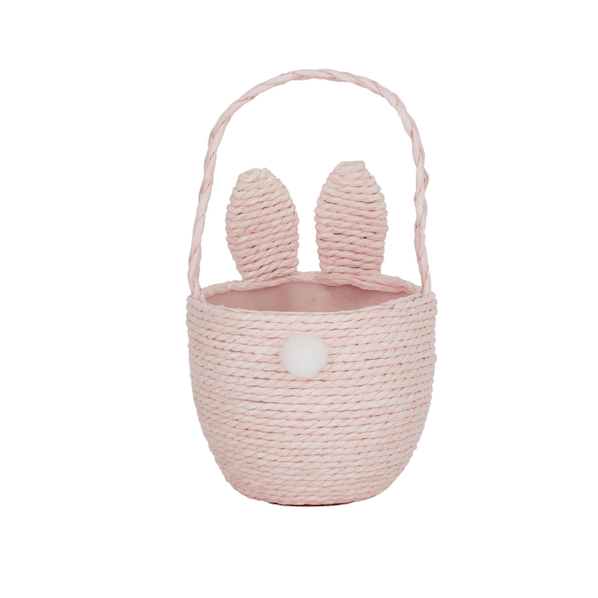 Bunny Basket Paper Pink