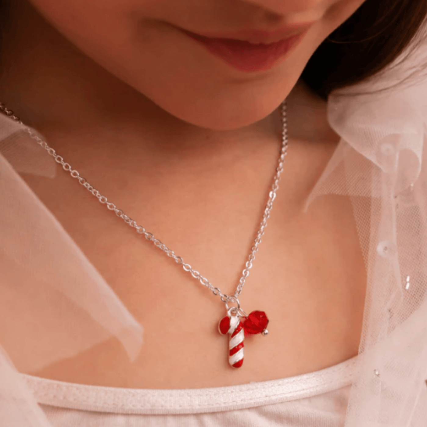 Lauren Hinkley Candy Cane  Necklace