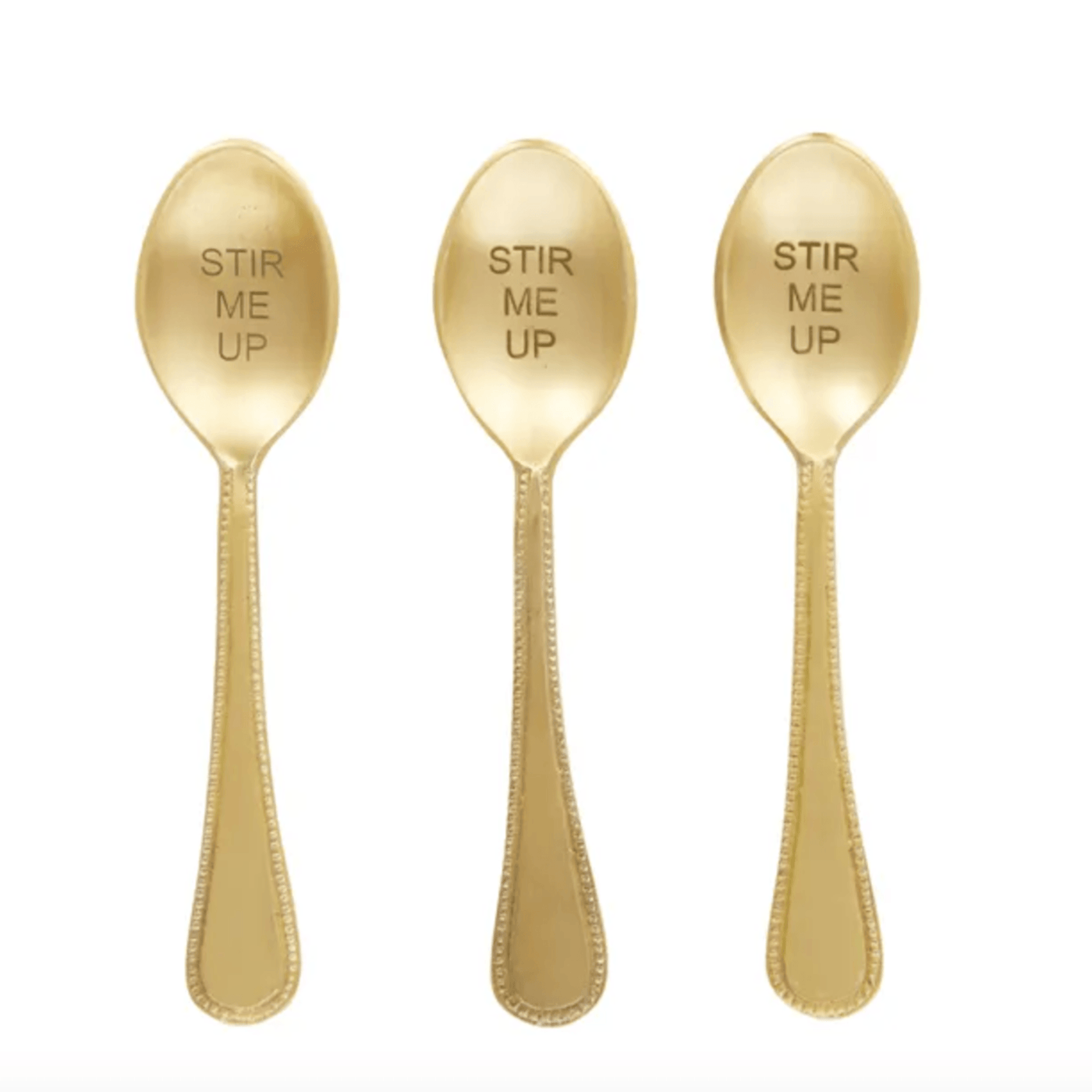 Bijou Embossed Teaspoons