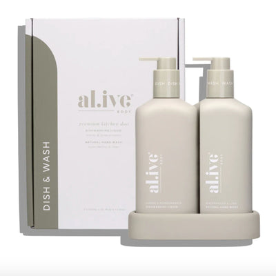 Al.ive Body Bench Spray & Dishwashing Duo Pack
