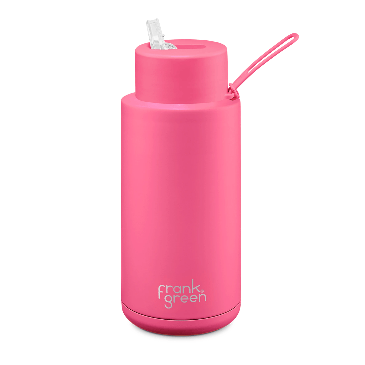 Frank Green 34oz Stainless Steel Ceramic Reusable Bottle  Hot Pink