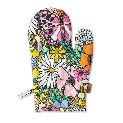 Kip and Co Bliss Floral Oven Mitt One Size
