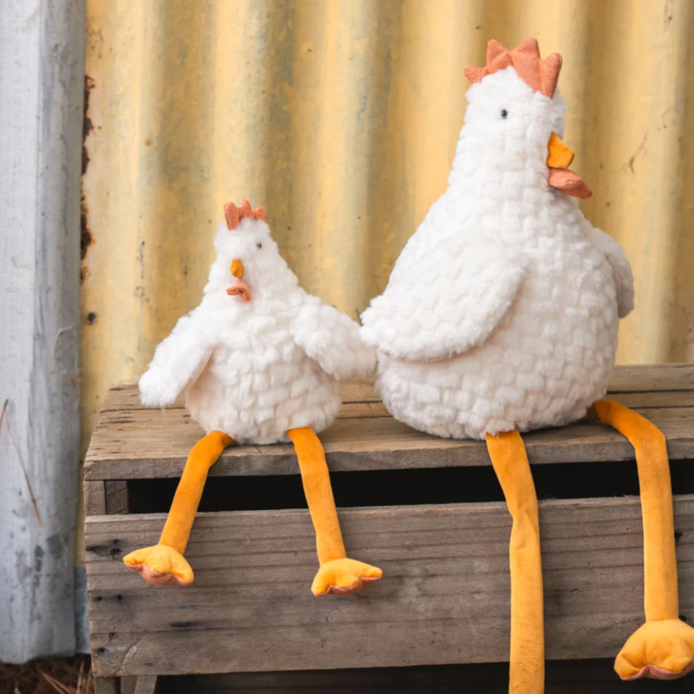 Mini Rattle Charlie The Chicken