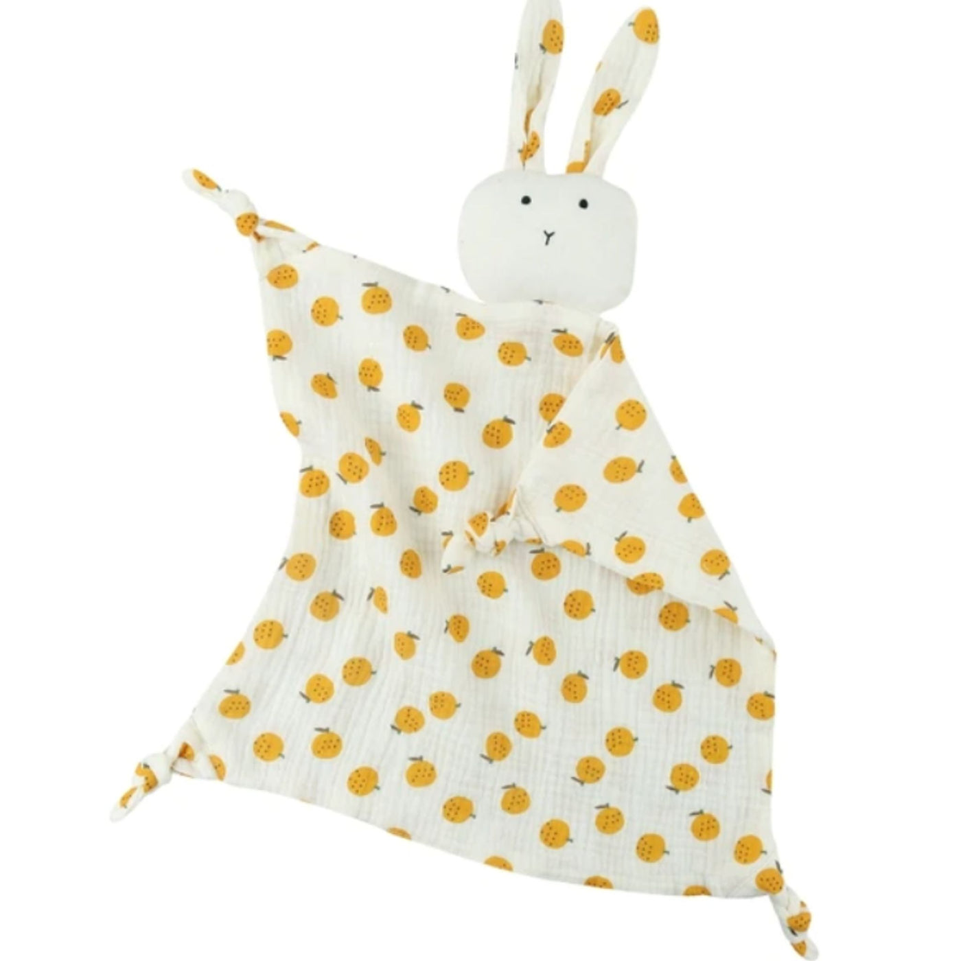 Large Muslin Bunny Baby Comforter