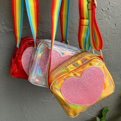 Rainbow Heart Handbag
