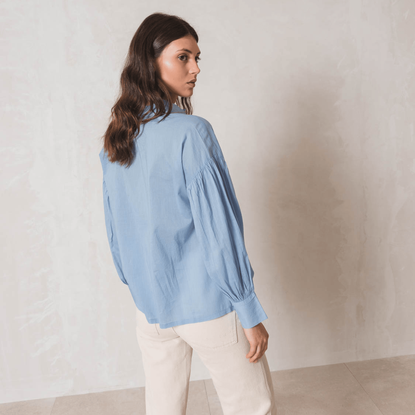 Indi and Cold Schiffli Embroidered Blouse