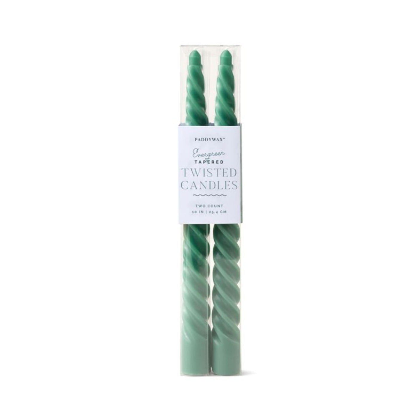 Cypress & Fir Twisted Taper Candle
